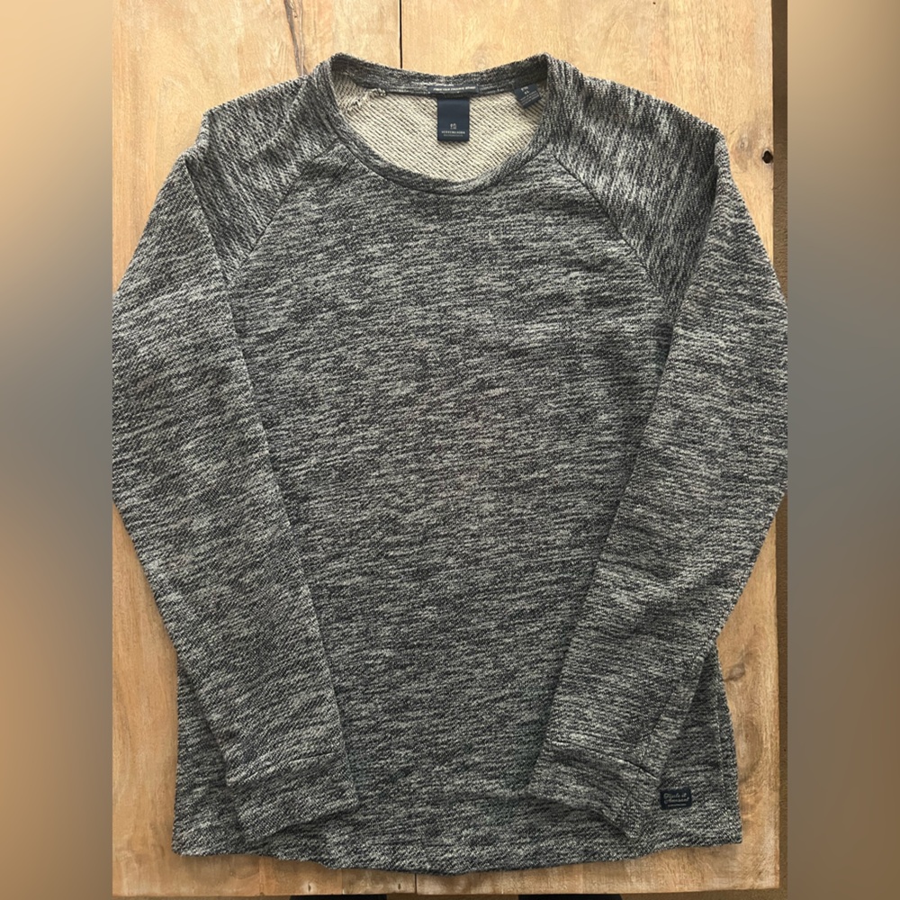 Scotch & Soda Men's Marled Gray Crewneck Sweater